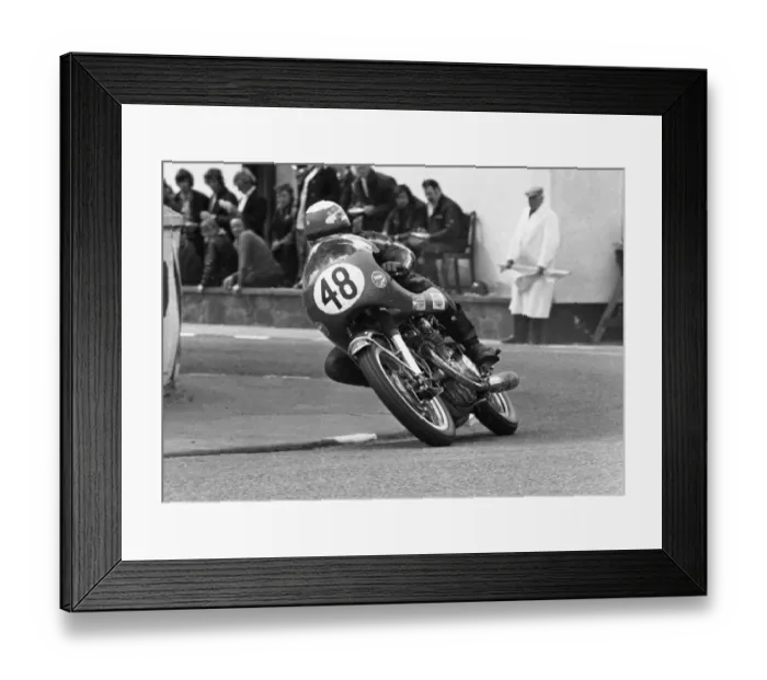 Framed Print : Bill Penny (Honda) 1971 Production TT Framed Print : Bill Penny (Honda) 1971 Production TT