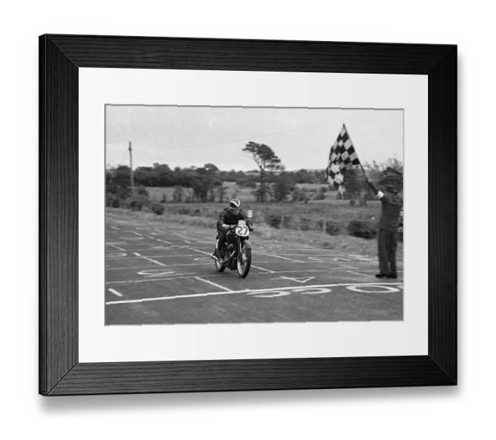 Framed Print : Arthur Wheeler (Velocette) 1951 Lightweight Ulster Grand Prix Framed Print : Arthur Wheeler (Velocette) 1951 Lightweight Ulster Grand Prix