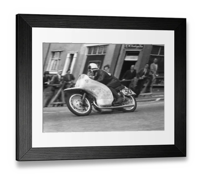 Framed Print : Reg Armstrong (NSU) 1954 Lightweight TT Framed Print : Reg Armstrong (NSU) 1954 Lightweight TT
