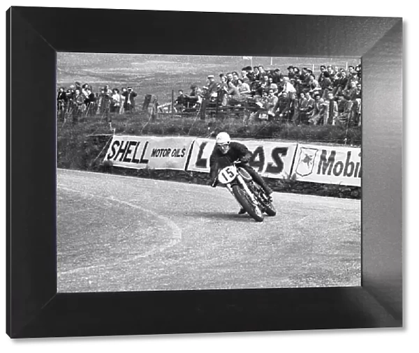 Bill Doran (AJS) 1951 Junior TT
