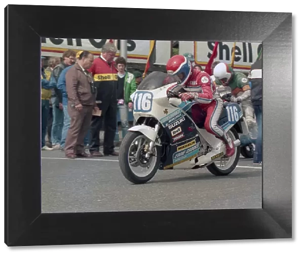 Chris Fargher (Suzuki) 1986 Production D TT