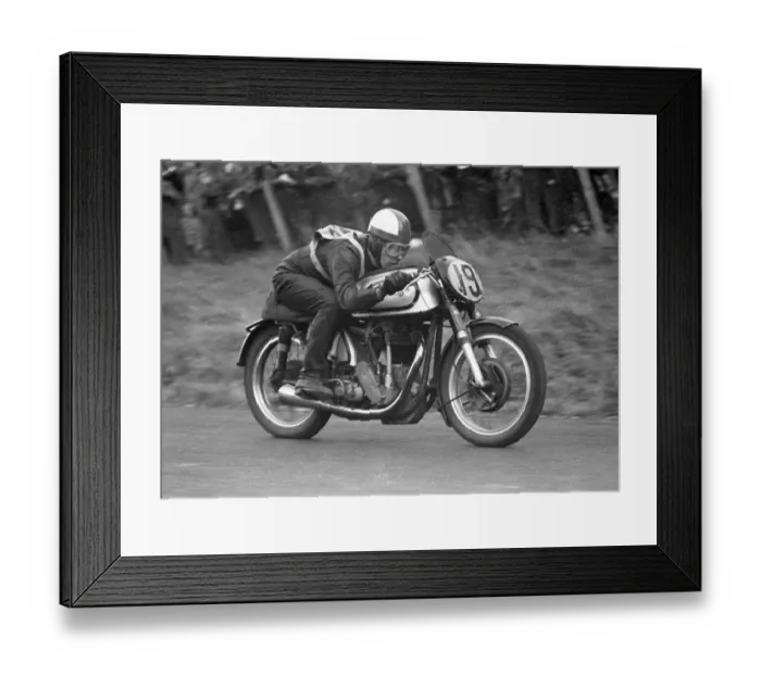 Framed Print : George Catlin (Norton) 1954 Cadwell Park Framed Print : George Catlin (Norton) 1954 Cadwell Park