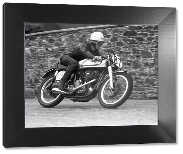 Ron Lilley (Norton) 1957 Junior TT