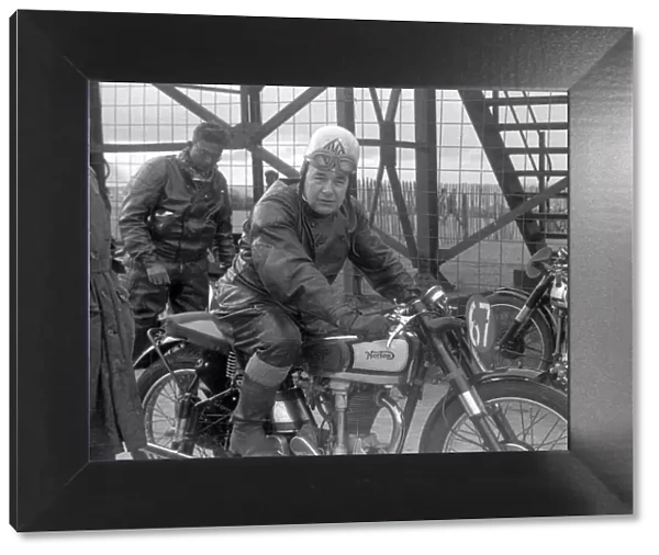 Angus Herbert (Norton) 1950 Senior Clubman TT