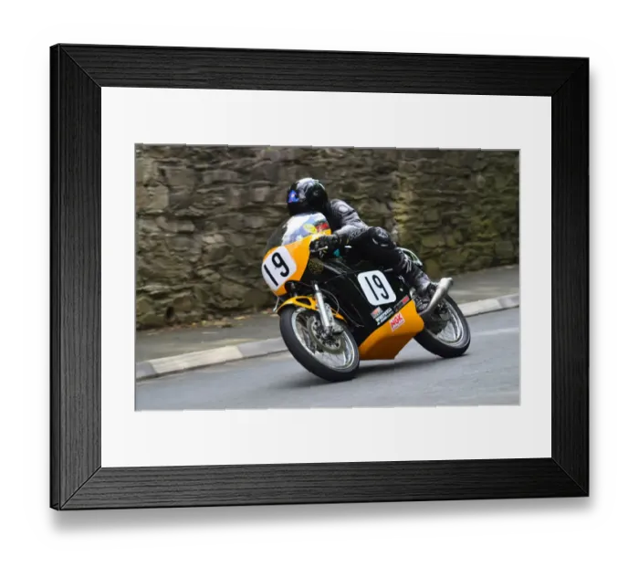 Framed Print : Ken Davis (Honda) 2013 Junior Classic TT Framed Print : Ken Davis (Honda) 2013 Junior Classic TT