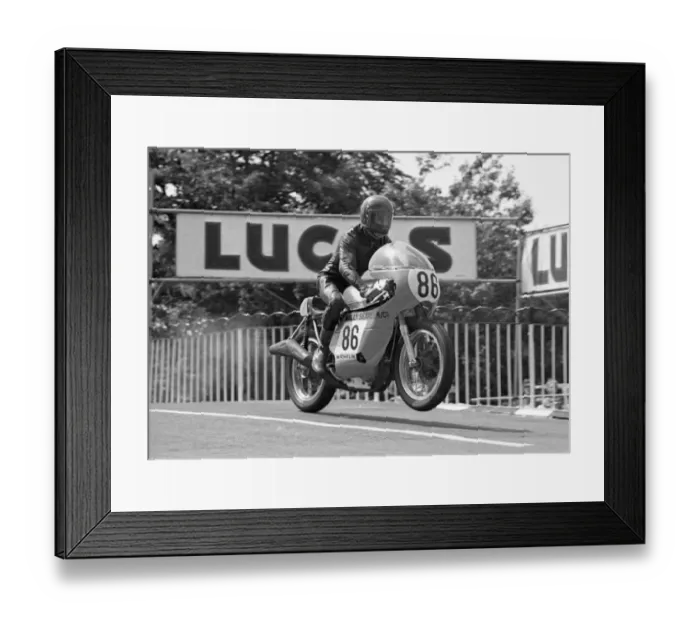 Framed Print : Derek Filler (Norton) 1975 Classic TT Framed Print : Derek Filler (Norton) 1975 Classic TT