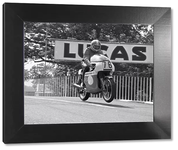 Malcolm Lucas (Beebee BSA) 1975 Classic TT