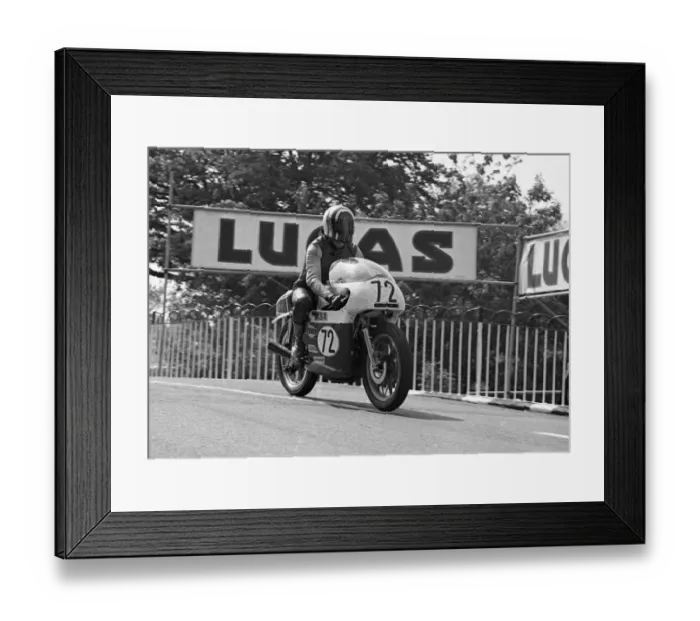 Framed Print : Richard Hs (BSA) 1975 Classic TT Framed Print : Richard Hs (BSA) 1975 Classic TT