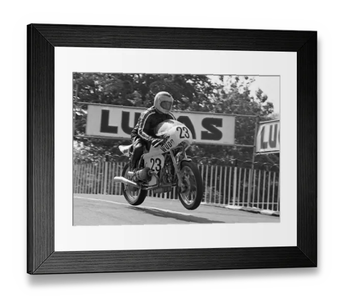 Framed Print : Hans Otto Butenuth (BMW) 1975 Classic TT Framed Print : Hans Otto Butenuth (BMW) 1975 Classic TT