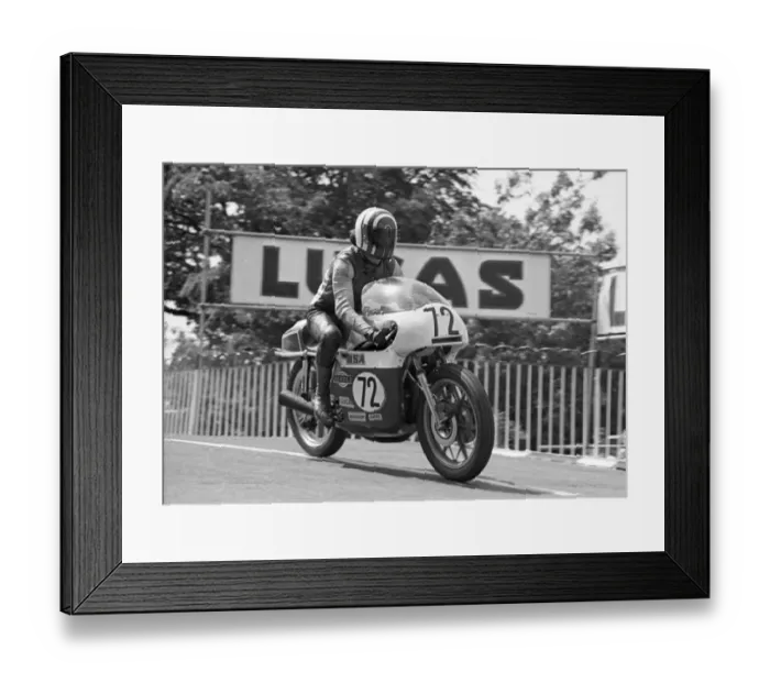 Framed Print : Richard Hs (BSA) 1975 Classic TT Framed Print : Richard Hs (BSA) 1975 Classic TT