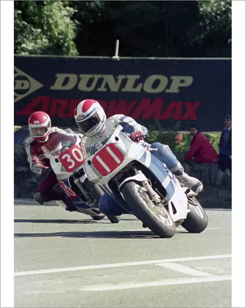 Steve Bushell (Yamaha) 1987 Newcomers Manx Grand Prix