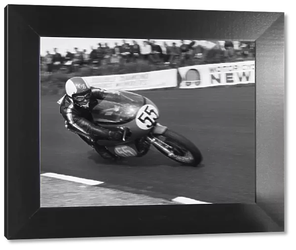 Clive Brown (Beart Aermacchi) 1970 Junior Manx Grand Prix