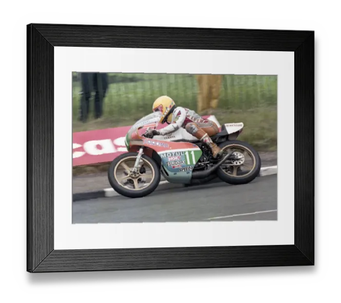 Framed Print : Takazumi Katayama (Yamaha) 1978 Junior TT Framed Print : Takazumi Katayama (Yamaha) 1978 Junior TT