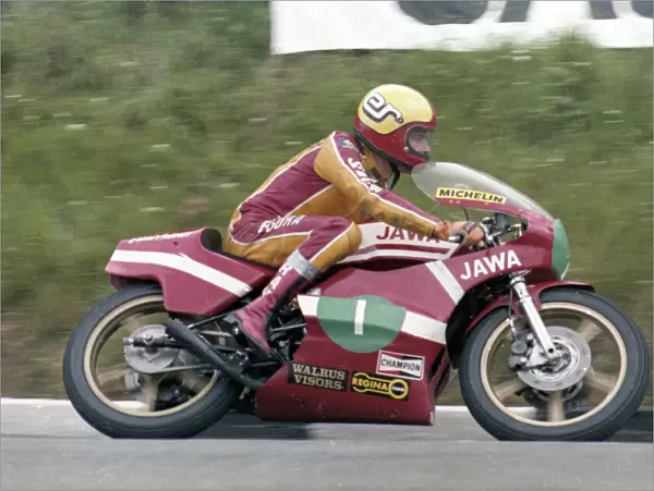Eddie Roberts (Jawa) 1978 Junior TT