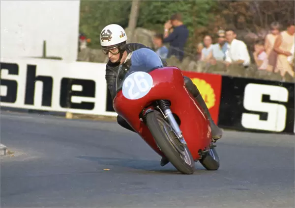 Ken Tilley (AJS) 1968 Junior Manx Grand Prix