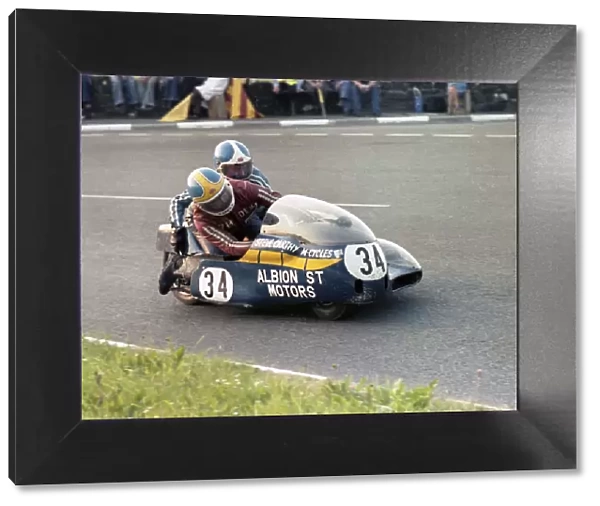 Dick Tapken & Peter Williams (Albion Yamaha) 1978 Sidecar TT