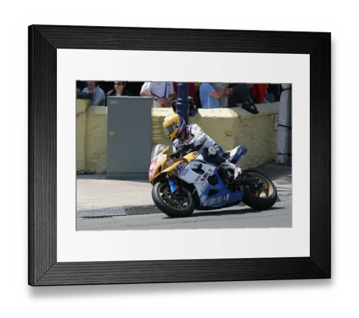 Framed Print : John Burrows (Suzuki) 2007 Superstock TT Framed Print : John Burrows (Suzuki) 2007 Superstock TT