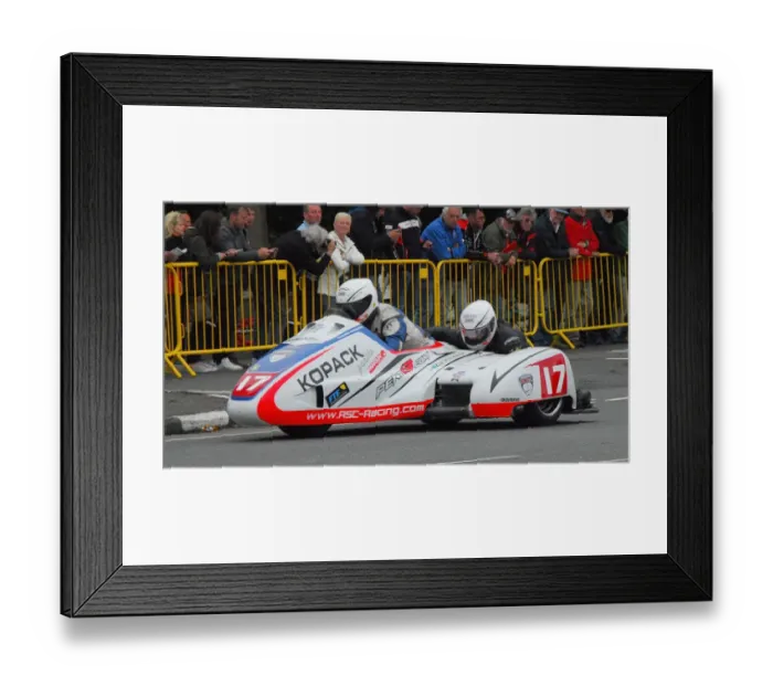 Framed Print : Mike Roscher & Ben Hughes (LCR Suzuki) 2017 Sdidcar TT Framed Print : Mike Roscher & Ben Hughes (LCR Suzuki) 2017 Sdidcar TT