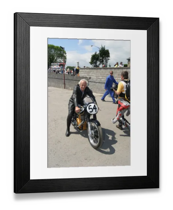 Framed Print : John Rice (AJS) 2005 Classic Lap Framed Print : John Rice (AJS) 2005 Classic Lap