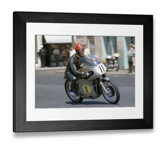 Framed Print : John Cooper (Seeley) 1968 Senior TT Framed Print : John Cooper (Seeley) 1968 Senior TT