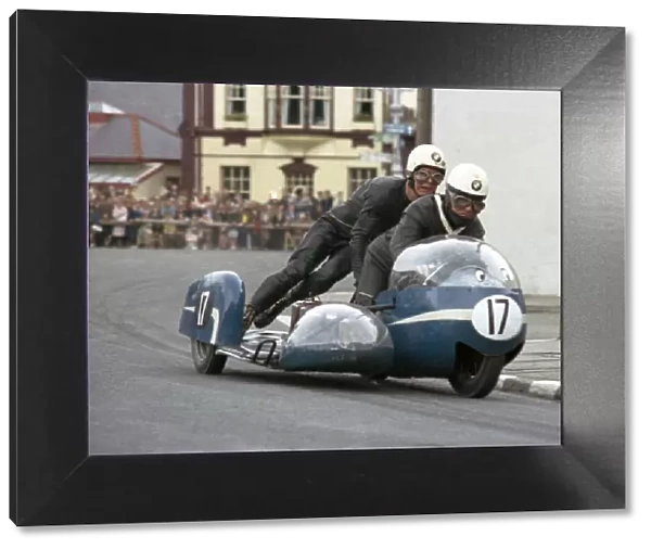 Arsenius Butscher & Wolfgang Kalauch (BMW) 1965 Sidecar TT
