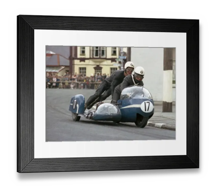 Framed Print : Arsenius Butscher & Wolfgang Kalauch (BMW) 1965 Sidecar TT Framed Print : Arsenius Butscher & Wolfgang Kalauch (BMW) 1965 Sidecar TT