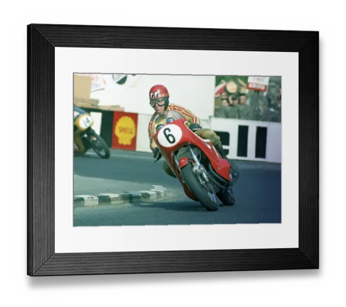Framed Print : John Cooper (Honda) 1970 Production TT Framed Print : John Cooper (Honda) 1970 Production TT