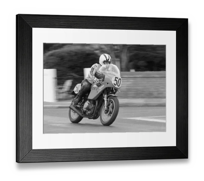Framed Print : Jamie Watt (Laverda) 1983 Senior Manx Grand Prix Framed Print : Jamie Watt (Laverda) 1983 Senior Manx Grand Prix
