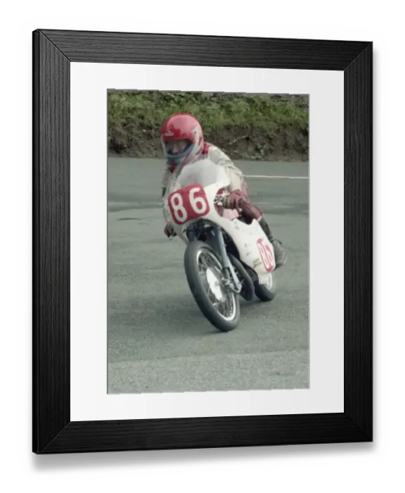 Framed Print : Derek Whalley (Greeves) 1985 Newcomers Manx Grand Prix Framed Print : Derek Whalley (Greeves) 1985 Newcomers Manx Grand Prix