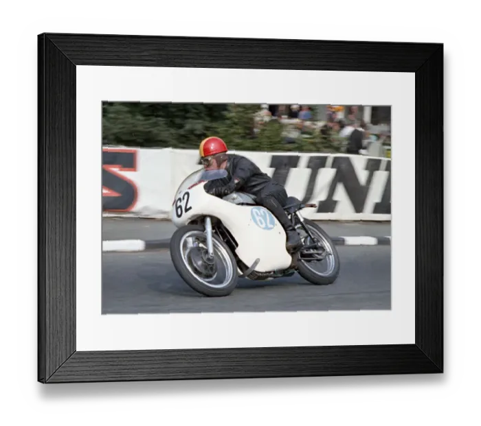 Framed Print : Charlie Watts (Norton) 1966 Junior TT Framed Print : Charlie Watts (Norton) 1966 Junior TT