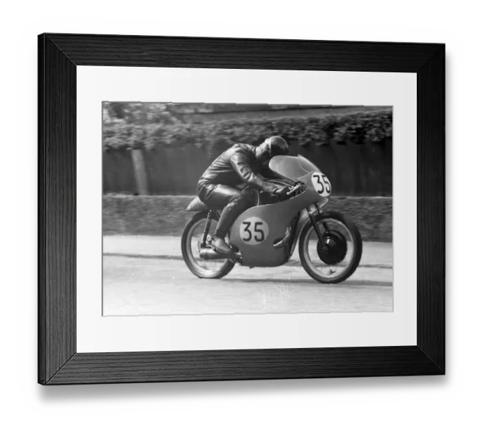Framed Print : Billy Andersson (Velocette spl) 1959 Lightweight TT Framed Print : Billy Andersson (Velocette spl) 1959 Lightweight TT