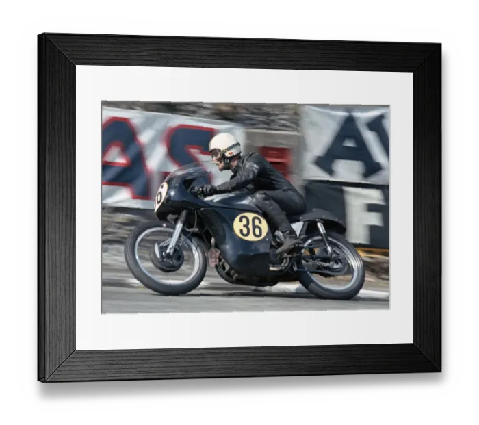 Framed Print : Billy Andersson (Matchless) 1966 Senior TT Framed Print : Billy Andersson (Matchless) 1966 Senior TT