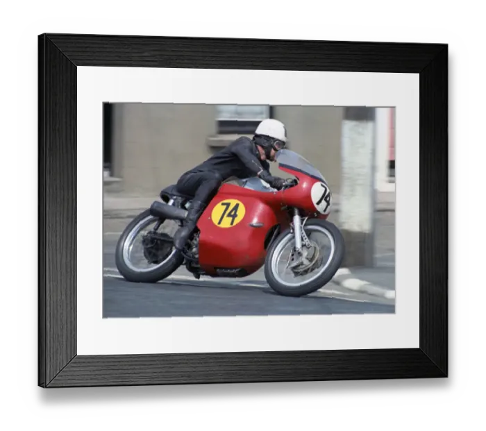 Framed Print : Kurt-Ivan Carlsson (Norton) 1969 Senior TT