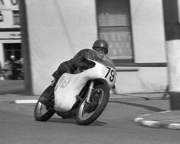 John Lishman (Norton) 1963 Junior Manx Grand Prix