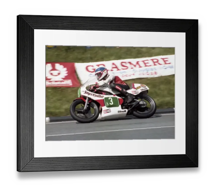 Framed Print : Steve Cull (Yamaha) 1981 Junior TT Framed Print : Steve Cull (Yamaha) 1981 Junior TT