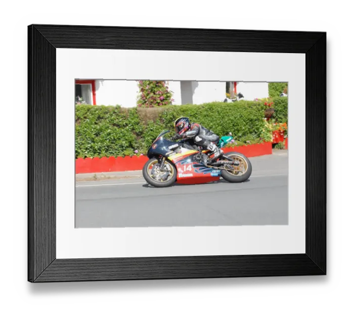 Framed Print : Yoshinari Matsushita (Prozza TT Zero) 2011 TT Zero Framed Print : Yoshinari Matsushita (Prozza TT Zero) 2011 TT Zero