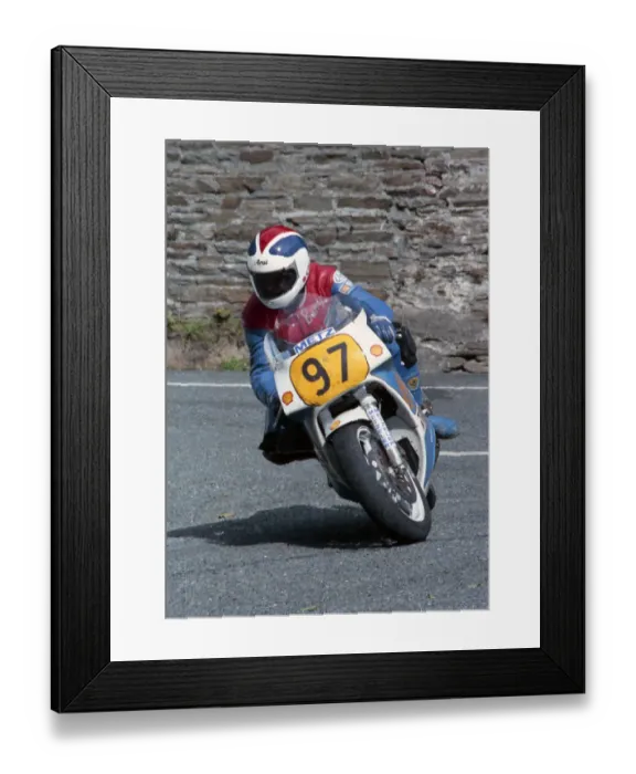 Framed Print : Barry Dixon (Taylor Honda) 1990 Senior Manx Grand Prix Framed Print : Barry Dixon (Taylor Honda) 1990 Senior Manx Grand Prix