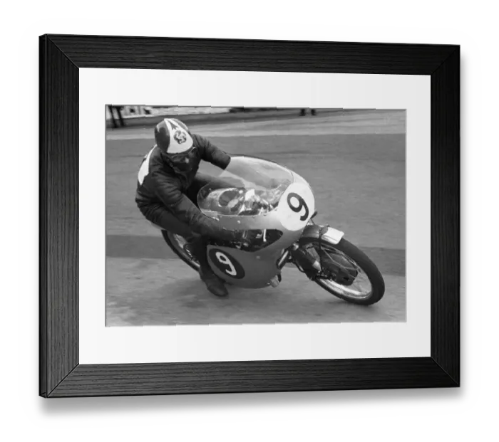Framed Print : Eddie Crooks (MZ) 1960 Ultra Lightweight TT Framed Print : Eddie Crooks (MZ) 1960 Ultra Lightweight TT