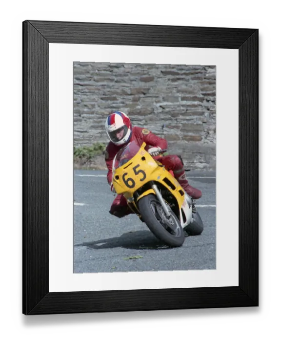 Framed Print : Barry Wood (Yamaha) 1990 Senior Manx Grand Prix Framed Print : Barry Wood (Yamaha) 1990 Senior Manx Grand Prix