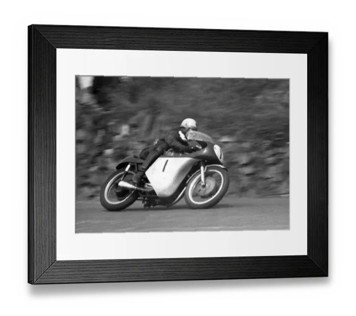 Framed Print : Derek Woodman (Norton) 1964 Senior TT Framed Print : Derek Woodman (Norton) 1964 Senior TT
