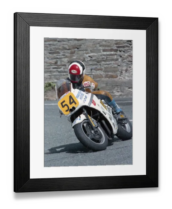 Framed Print : Graeme Bell (Yamaha) 1990 Senior Manx Grand Prix Framed Print : Graeme Bell (Yamaha) 1990 Senior Manx Grand Prix