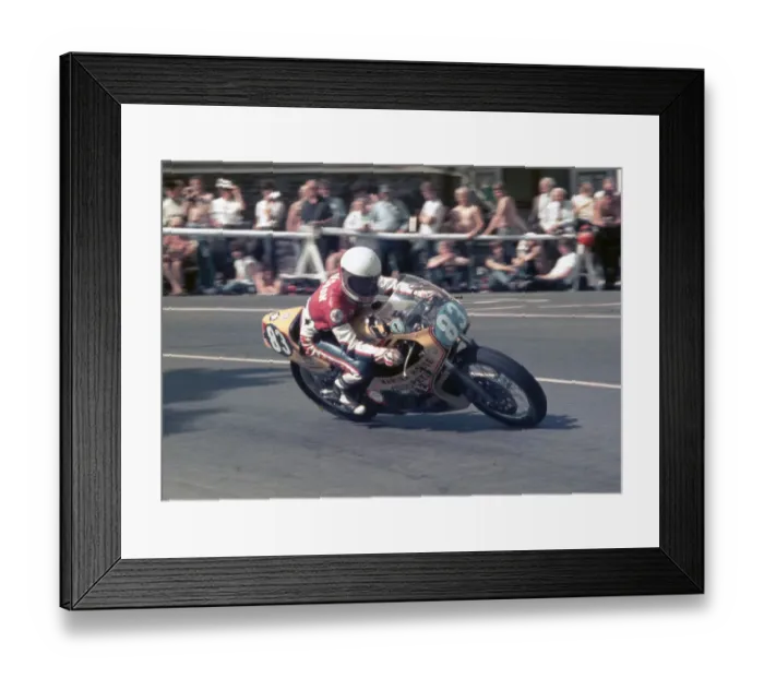 Framed Print : Hilary Musson (Yamaha) 1984 Formula Two TT Framed Print : Hilary Musson (Yamaha) 1984 Formula Two TT