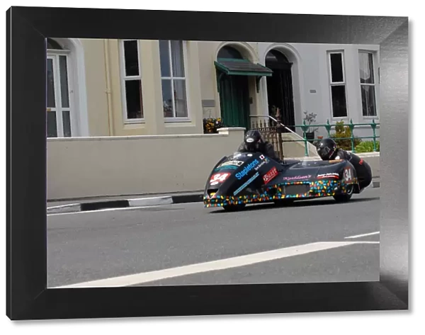 John Saunders & Shaun Parker (MR Equipe) 2011 Sidecar TT