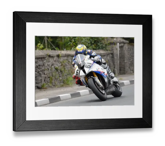 Framed Print : Yoshinari Matsushita (BMW) 2011 Superbike TT Framed Print : Yoshinari Matsushita (BMW) 2011 Superbike TT