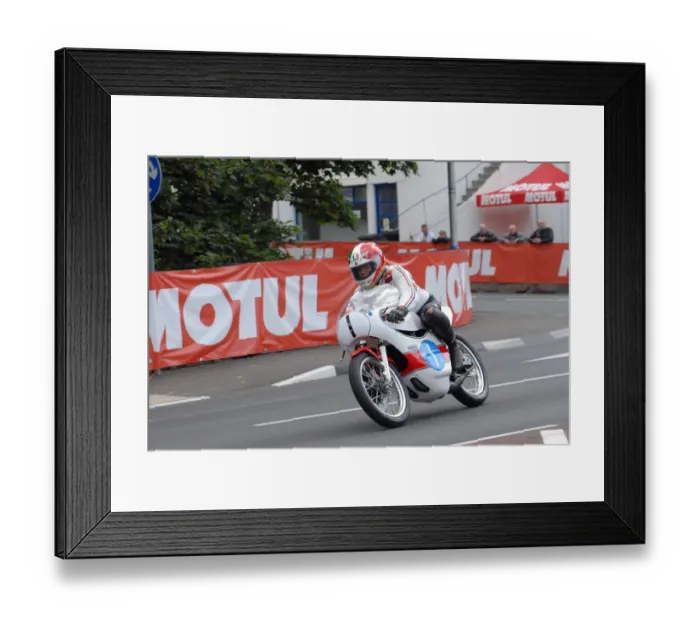 Framed Print : Giacomo Agostini (Yamaha) 2011 Parade Lap Framed Print : Giacomo Agostini (Yamaha) 2011 Parade Lap