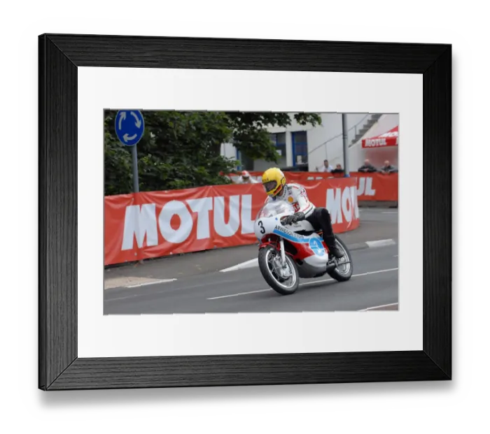 Framed Print : Dieter Braun (Yamaha) 2011 Parade Lap Framed Print : Dieter Braun (Yamaha) 2011 Parade Lap