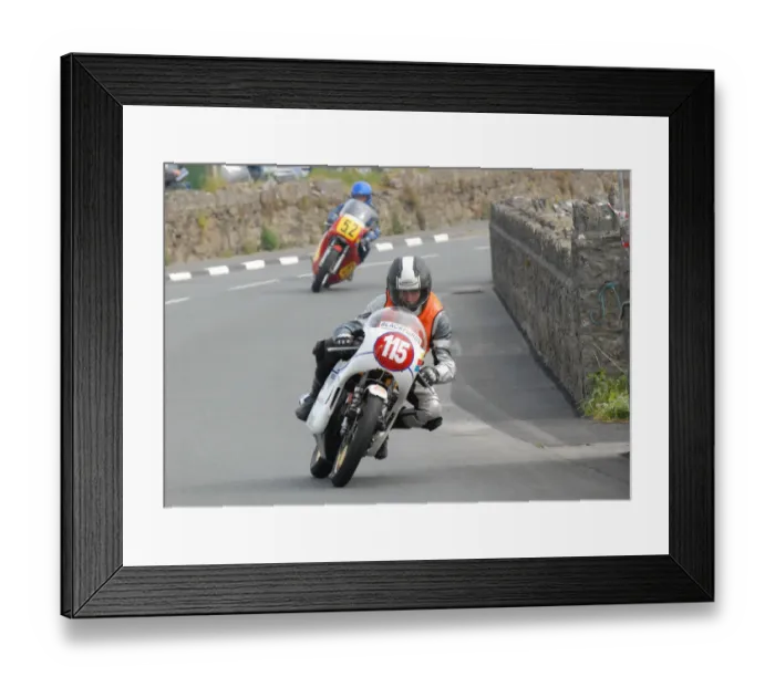 Framed Print : Michal Jerabek (Honda) 2011 Pre TT Classic Framed Print : Michal Jerabek (Honda) 2011 Pre TT Classic