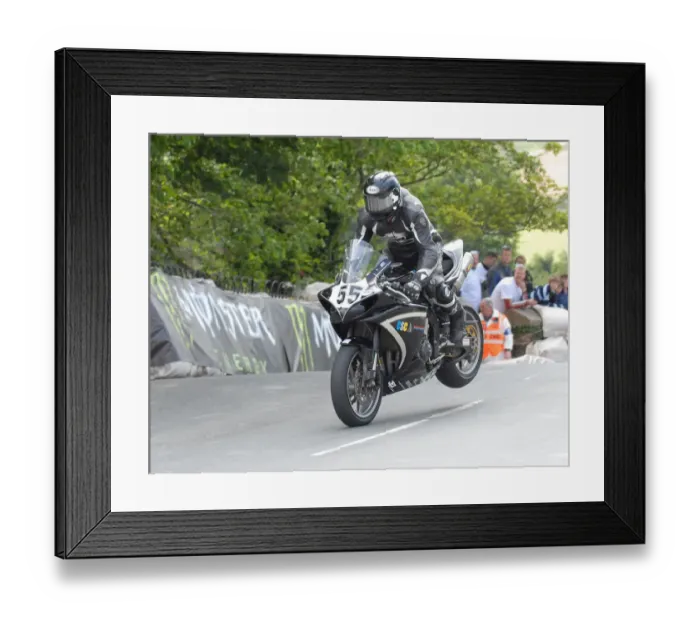 Framed Print : Dave Madsen-Mygdal (Yamaha) 2011 Superbike TT Framed Print : Dave Madsen-Mygdal (Yamaha) 2011 Superbike TT