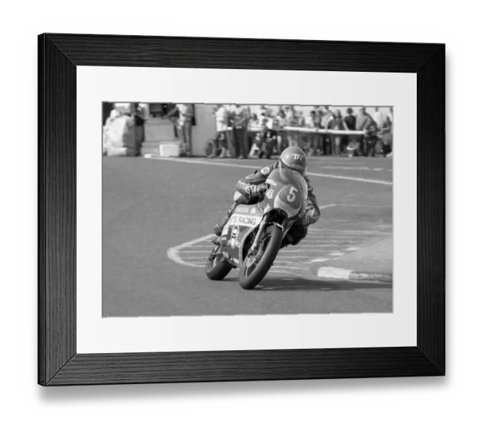 Framed Print : Trevor Nation (Ducati Cagiva) 1984 Formula Two TT Framed Print : Trevor Nation (Ducati Cagiva) 1984 Formula Two TT