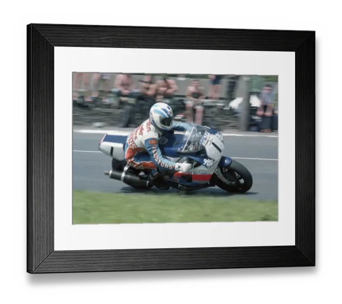Framed Print : Rob Holden (Yamaha) 1992 Formula One TT Framed Print : Rob Holden (Yamaha) 1992 Formula One TT